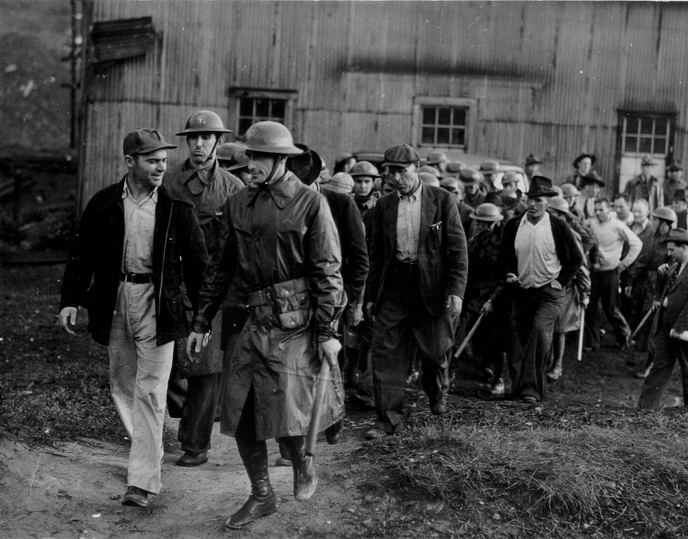  Striking miners in Harlan County KY, 1931 