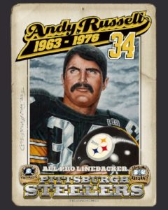 Andy Russell 34 Card