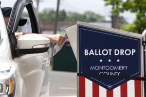 Ballot drop box Montgomery county