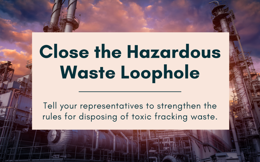 Close the Hazardous Waste Loophole