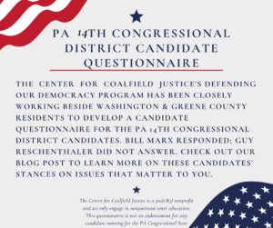 14th Congressional District Candidate Questionnaire