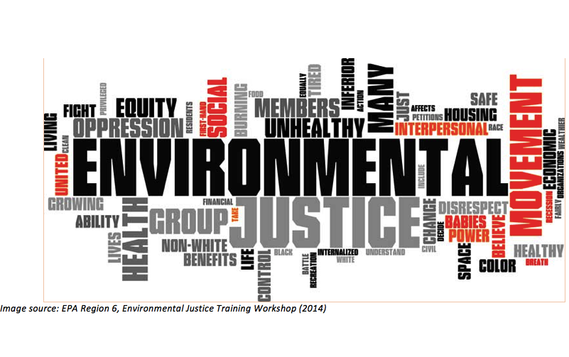 Environmental Justice word cloud