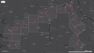 Falcon Pipeline Map