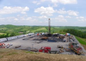 Fracking Well Pad