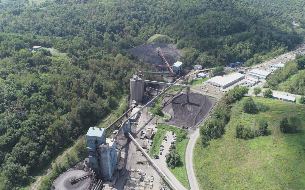 Cumberland Mine overhead