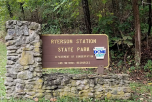 Ryerson state park sign