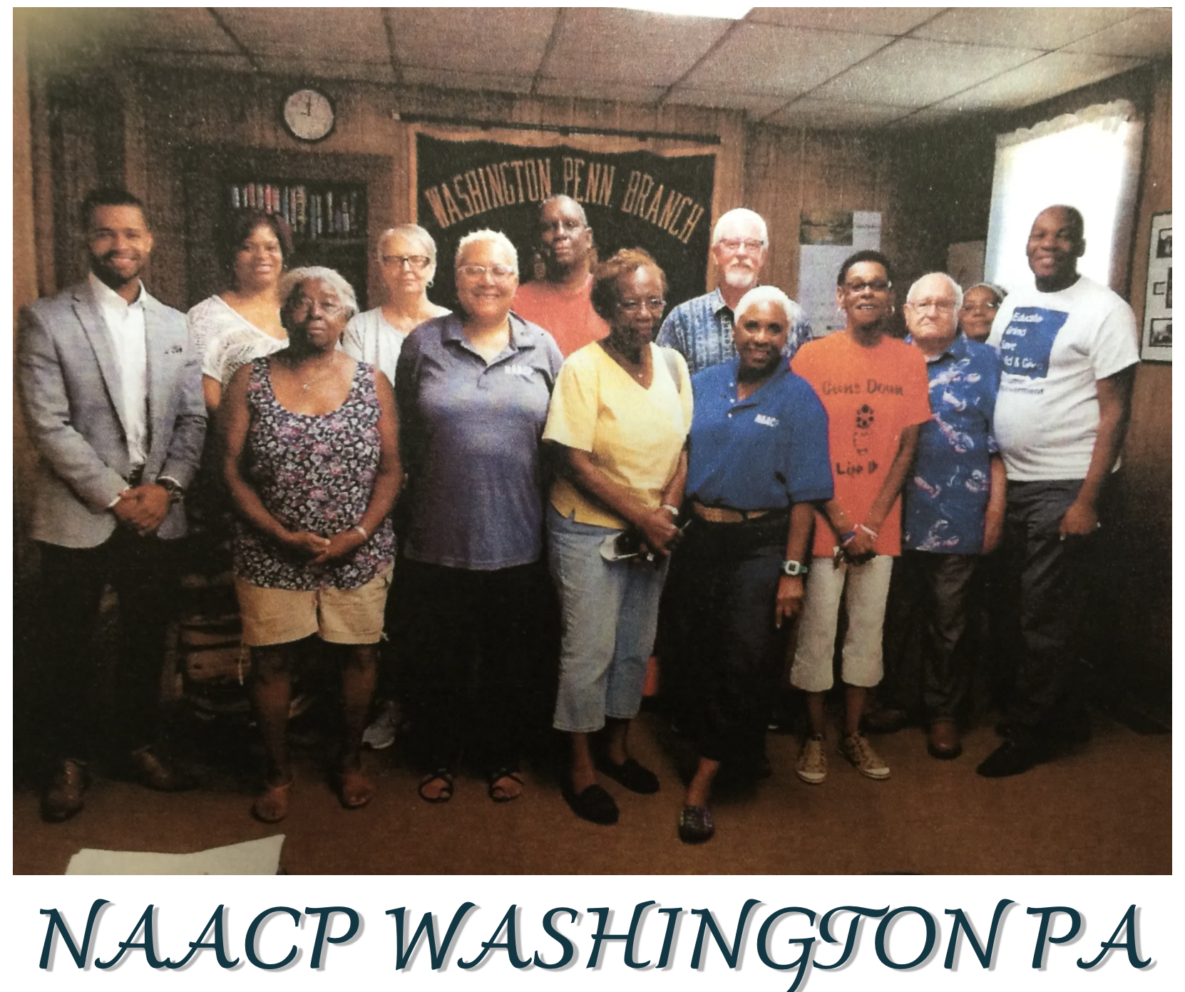 Washington County NAACP today  Source:  NAACP Washington County