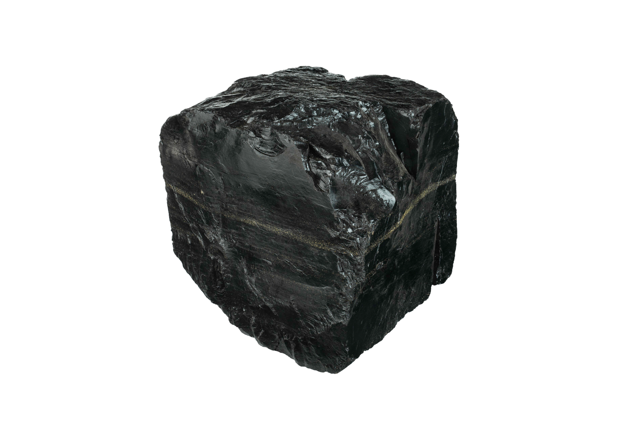 A piece of coal from the Cedar Grove seam in Logan County, West Virginia Source: Courtesy of National Museum of American History, Kenneth E. Behring Center via Smithsonian Institution