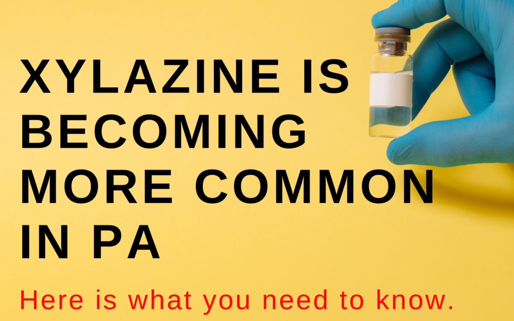 Xylazine is becoming more common in PA