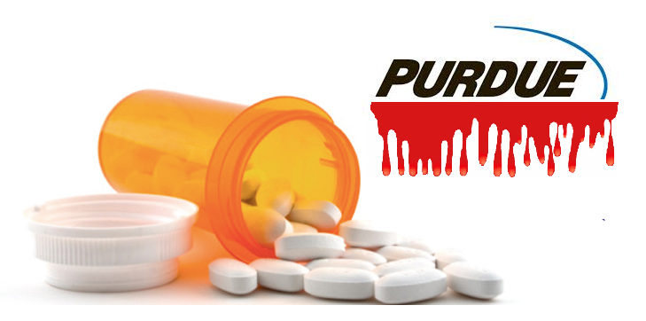 an image of prescription pills and the Purdue name