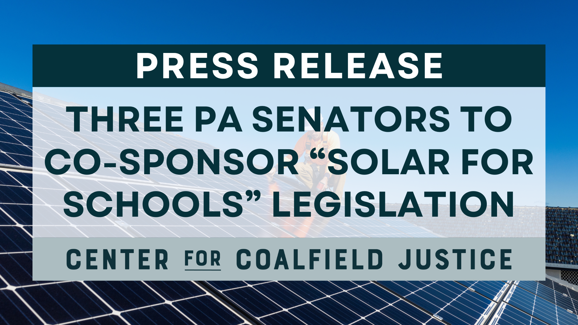 Solar For Schools Press Release 1