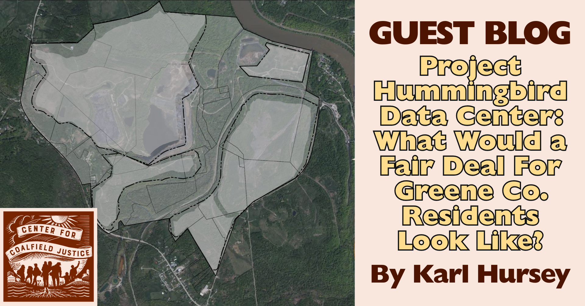 GUEST BLOG | Project Hummingbird Data Center: What Would a Fair Deal For Greene County Residents Look Like? 1 Karl Hursey Guest Blog Graphic