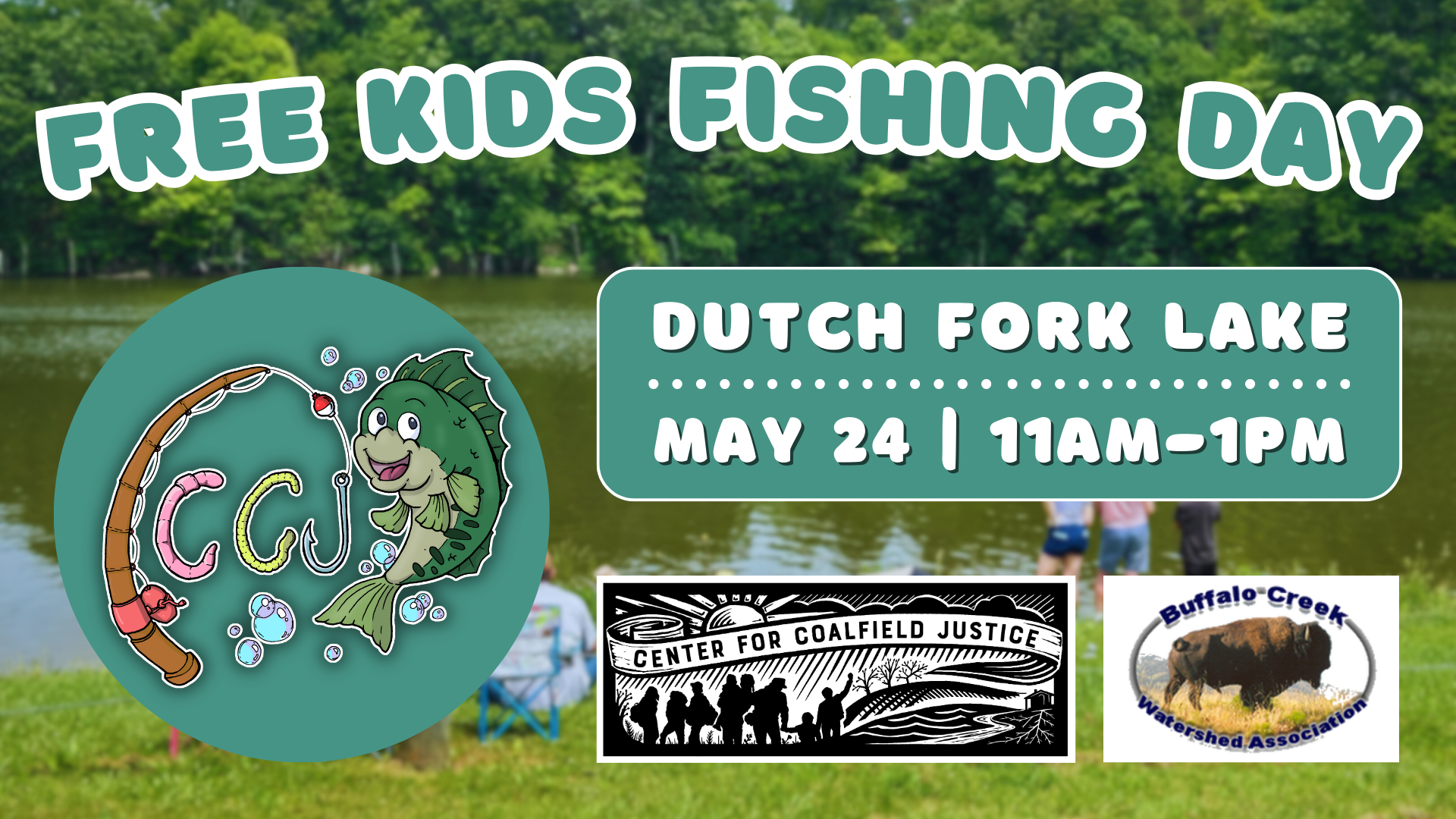 Kids Fishing Day 2026 Cover Graphic